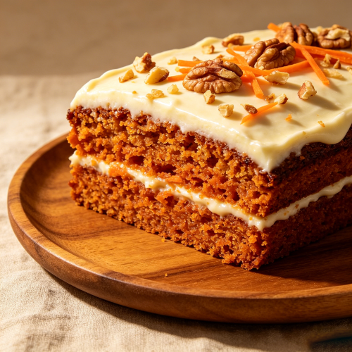 Carrot Cake Slice