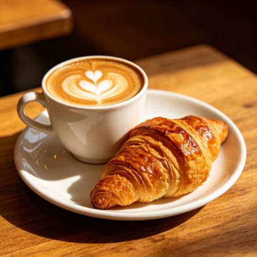 Coffee & Croissant Set